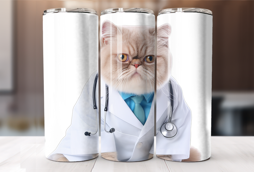 Exotic Shorthair Tumbler - PosterfyAI.com