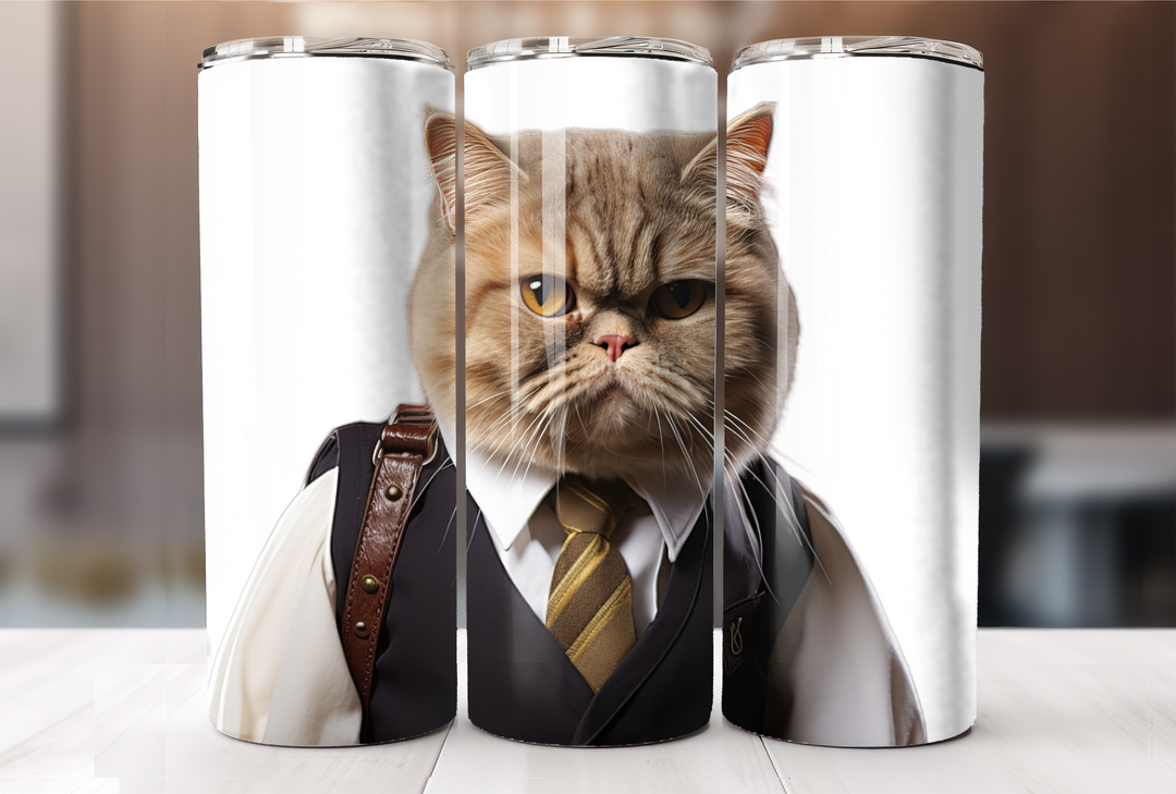 Exotic Shorthair Tumbler - PosterfyAI.com