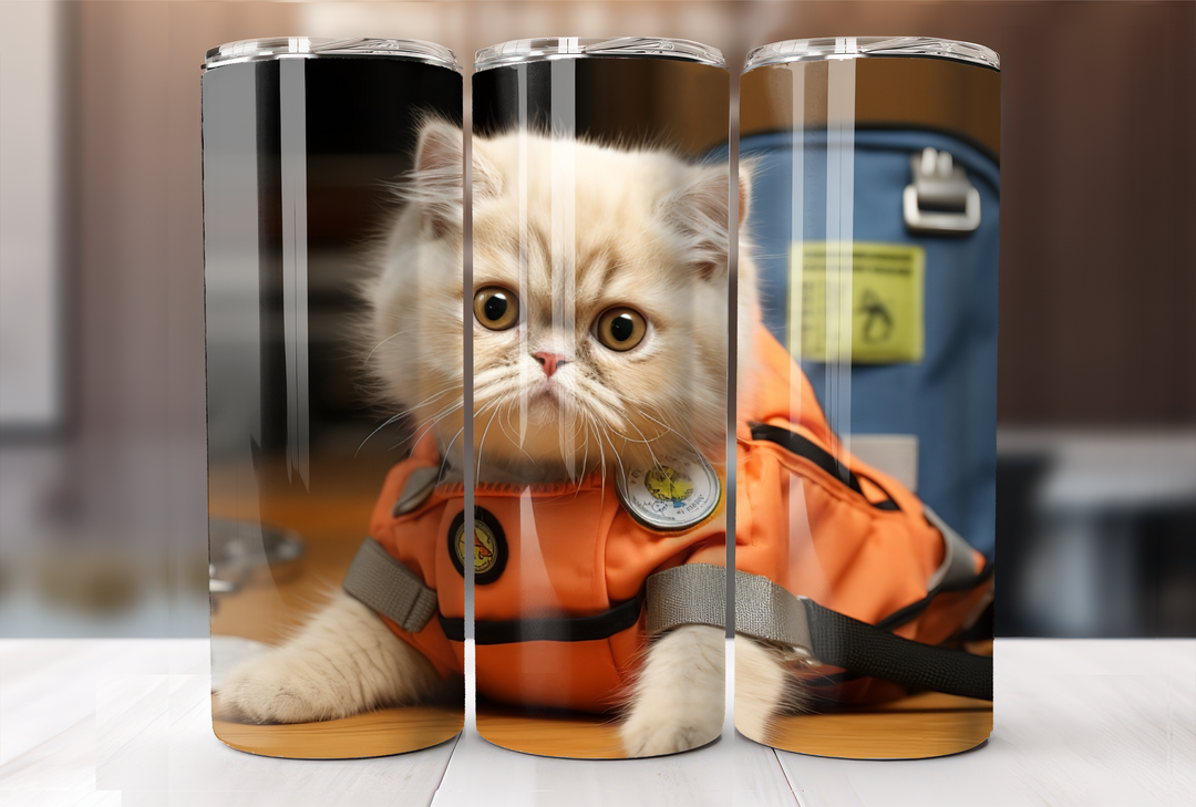 Exotic Shorthair Tumbler - PosterfyAI.com