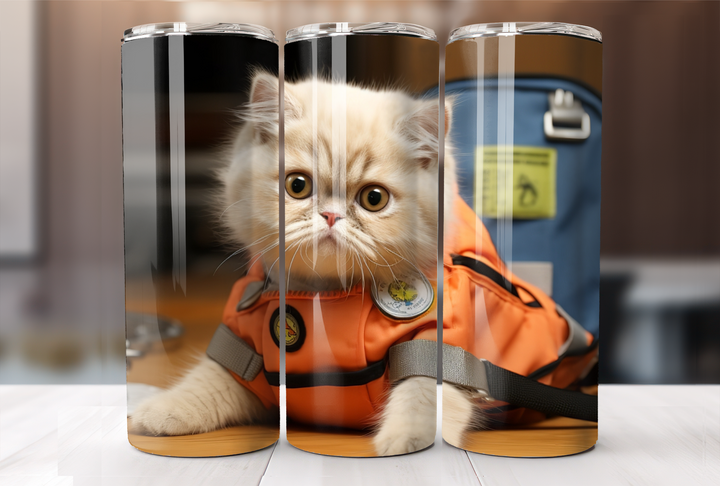 Exotic Shorthair Tumbler - PosterfyAI.com