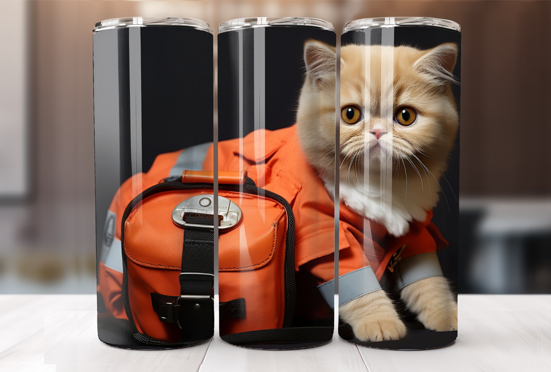 Exotic Shorthair Tumbler - PosterfyAI.com