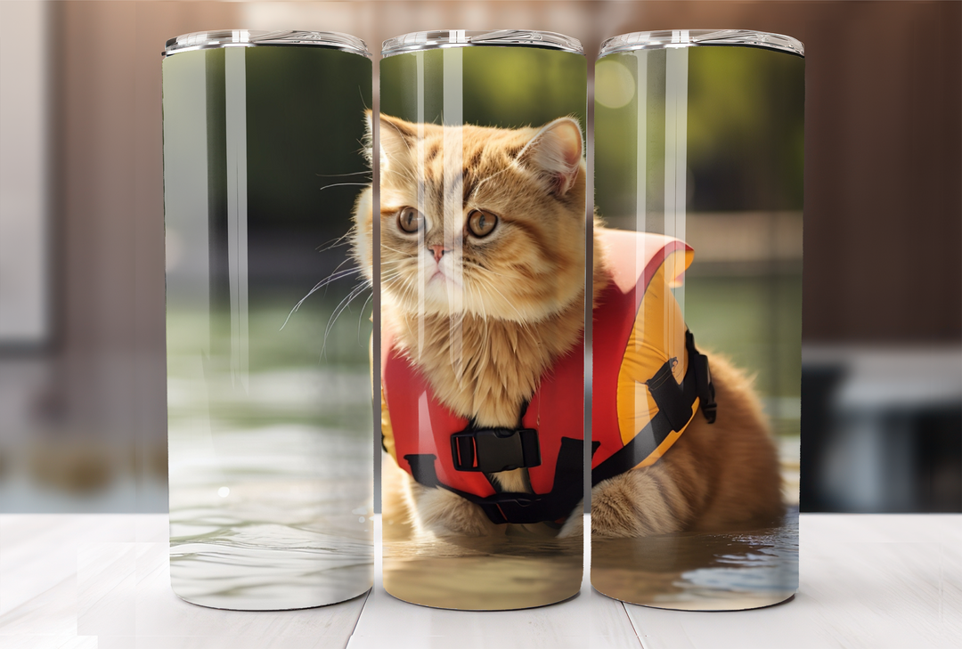 Exotic Shorthair Tumbler - PosterfyAI.com