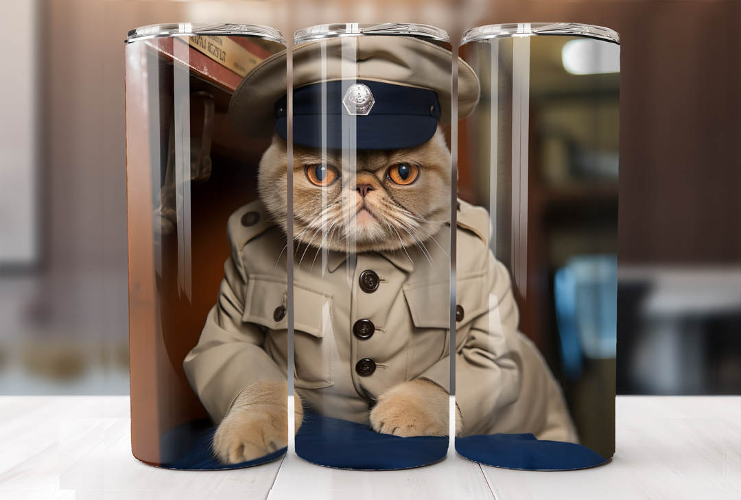 Exotic Shorthair Tumbler - PosterfyAI.com