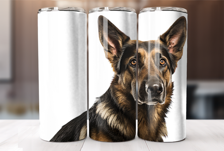 German Shepherd Tumbler