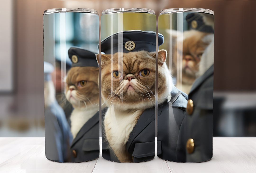 Exotic Shorthair Tumbler - PosterfyAI.com