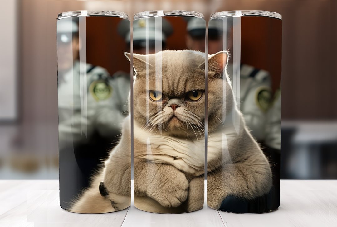 Exotic Shorthair Tumbler - PosterfyAI.com