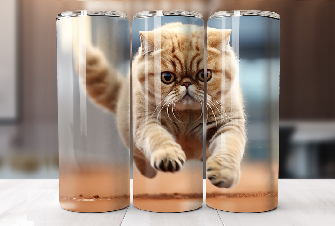 Exotic Shorthair Tumbler - PosterfyAI.com