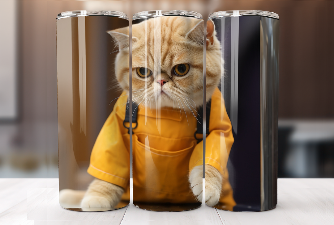 Exotic Shorthair Tumbler - PosterfyAI.com