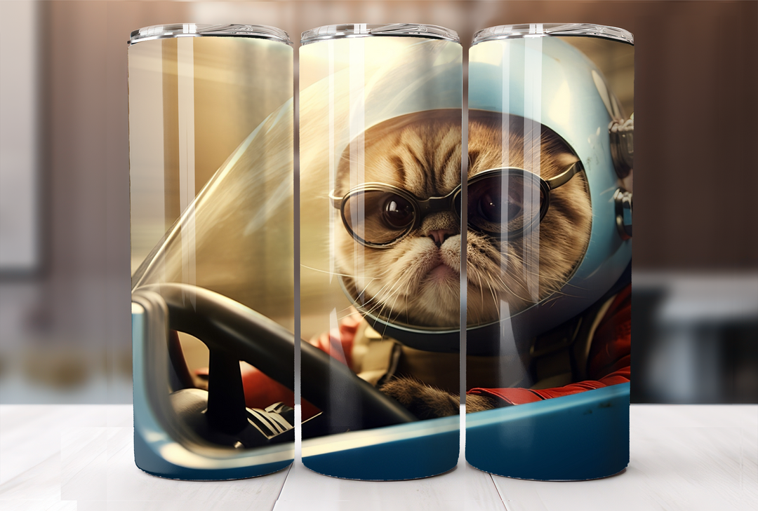 Exotic Shorthair Tumbler - PosterfyAI.com