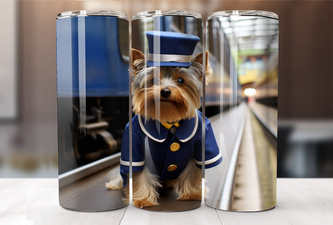 Yorkshire Terrier Tumbler - PosterfyAI.com
