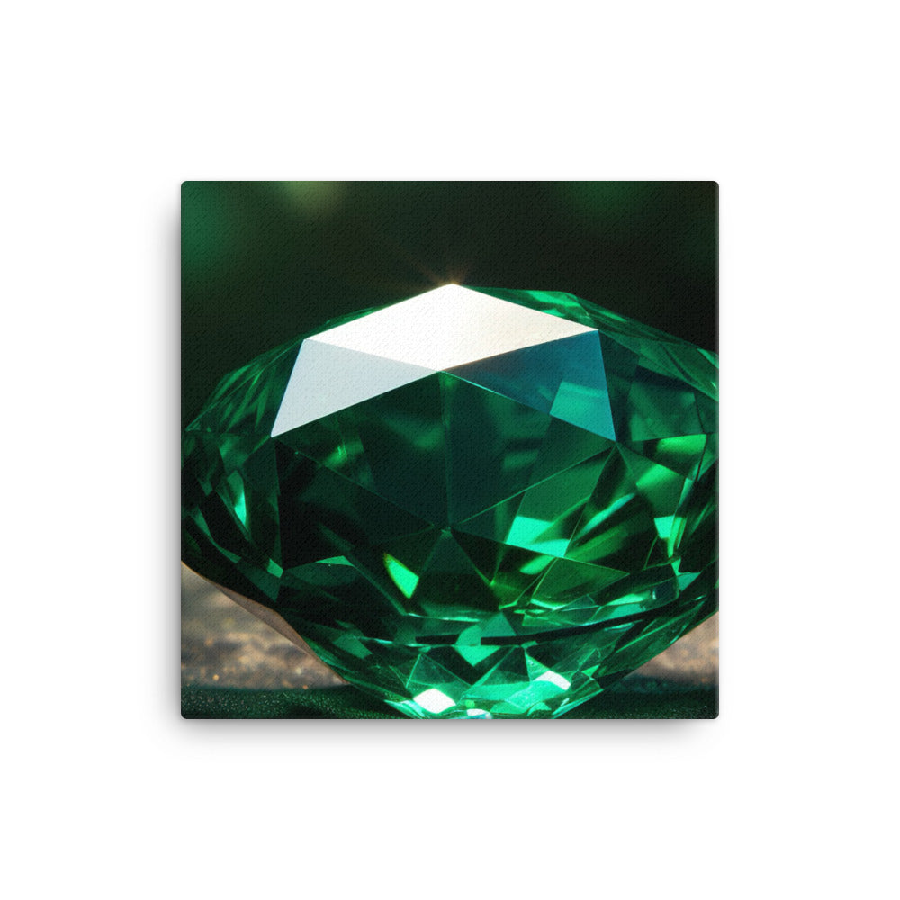 A large green diamond canvas - Posterfy.AI