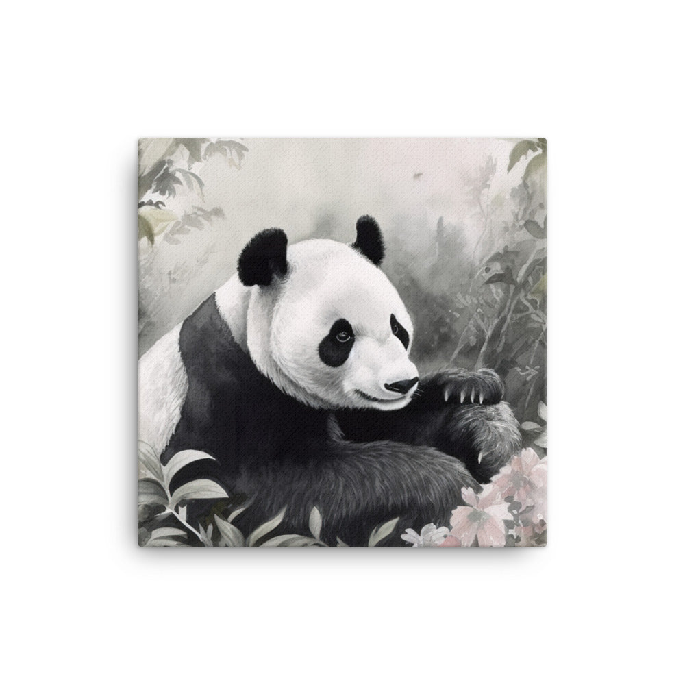 Panda Serenity canvas - Posterfy.AI