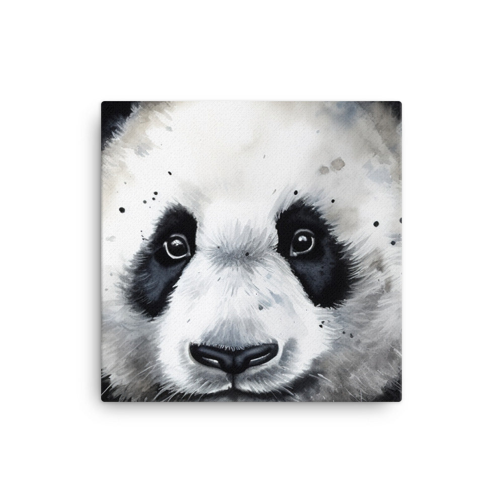 Panda Portrait canvas - Posterfy.AI