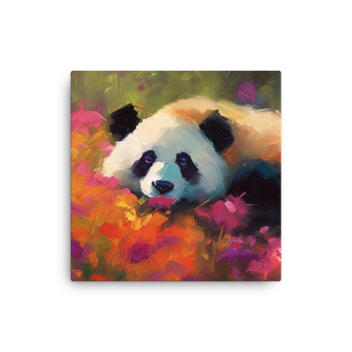 Panda Paradise canvas - Posterfy.AI