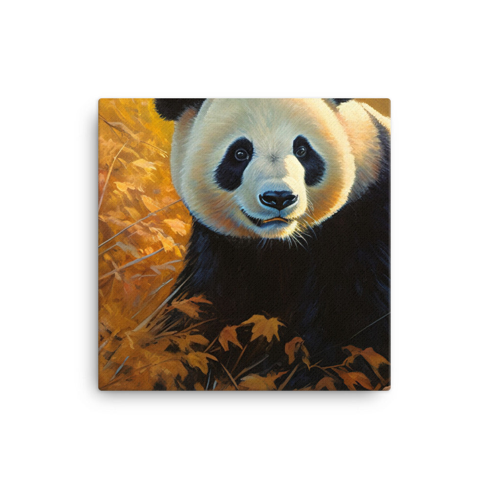 Majestic Panda canvas - Posterfy.AI