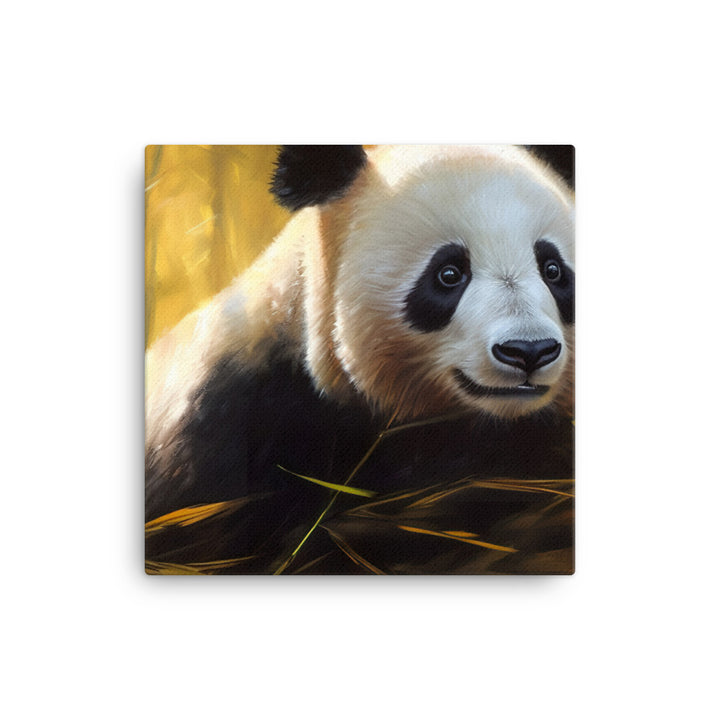 Majestic Panda canvas - Posterfy.AI