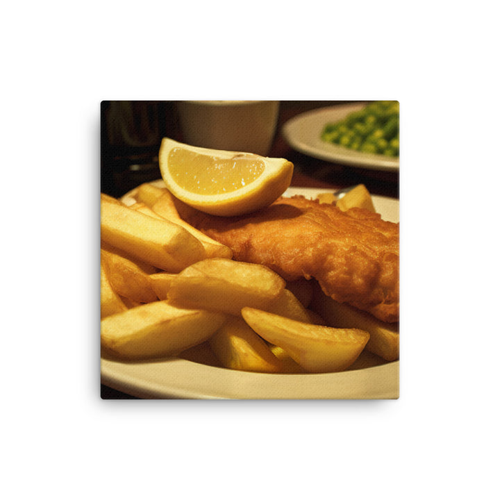 The Ultimate Fish and Chips canvas - Posterfy.AI