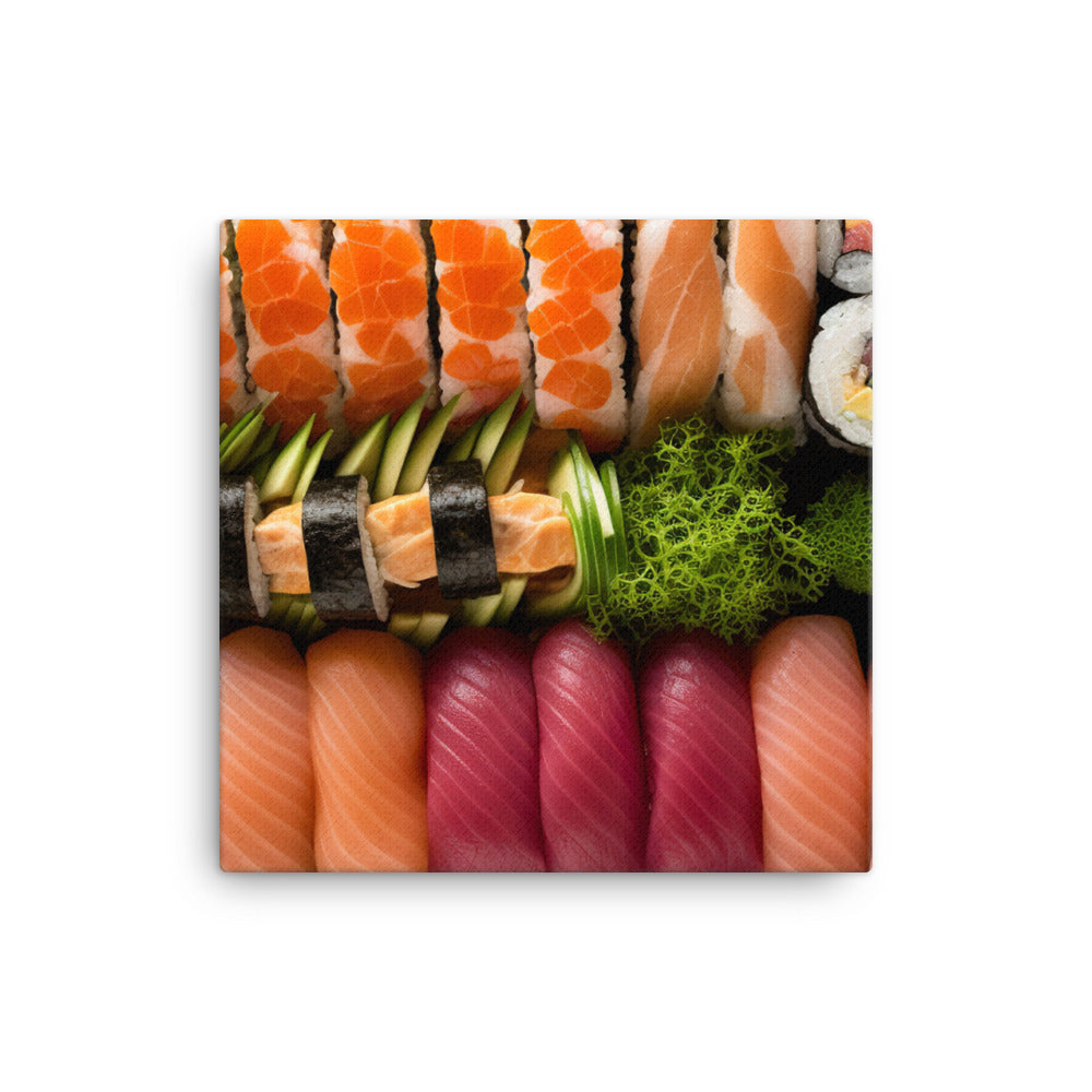 Sushi Platter canvas - Posterfy.AI