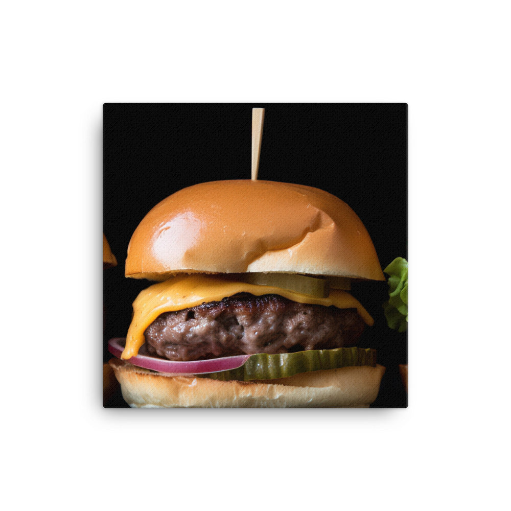 Slider Burgers canvas - Posterfy.AI
