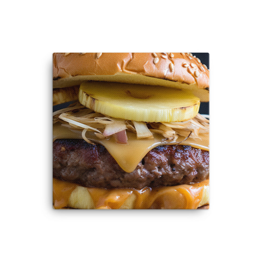 Hawaiian Burgers canvas - Posterfy.AI