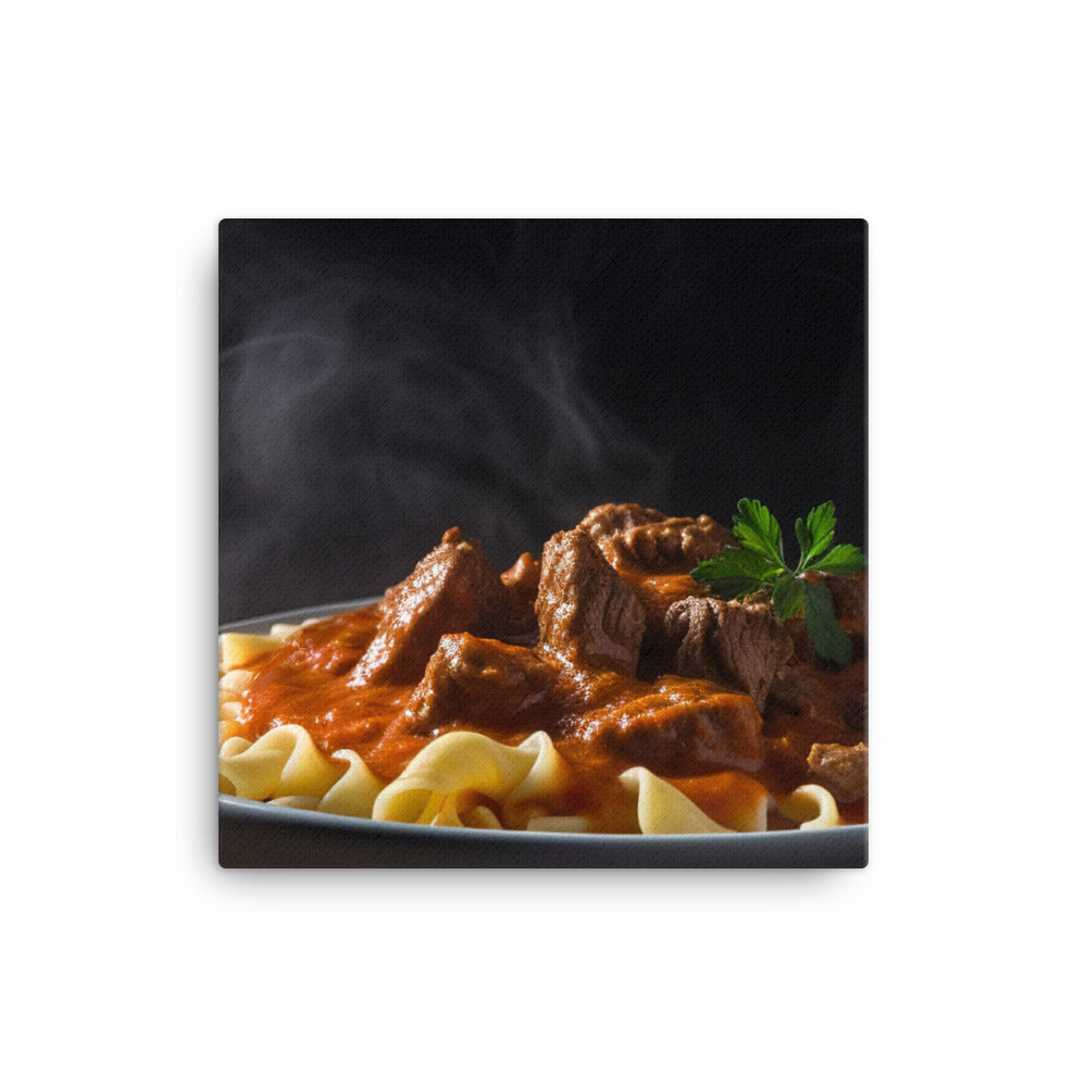 Goulash - A flavorful and comforting dish canvas - Posterfy.AI