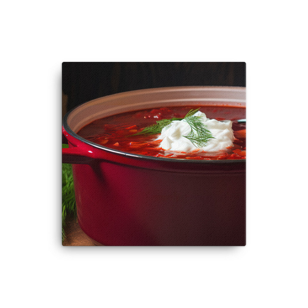 Borscht canvas - Posterfy.AI