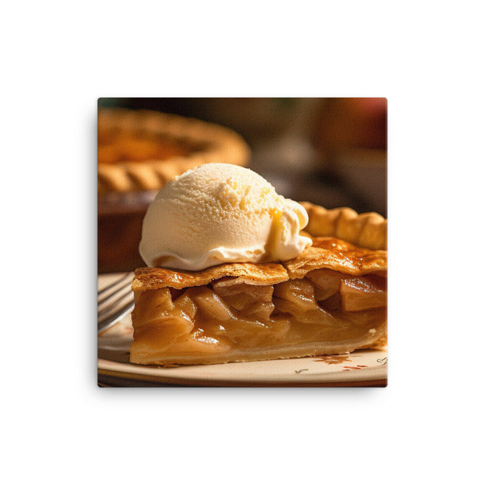 Classic American Apple Pie canvas - Posterfy.AI