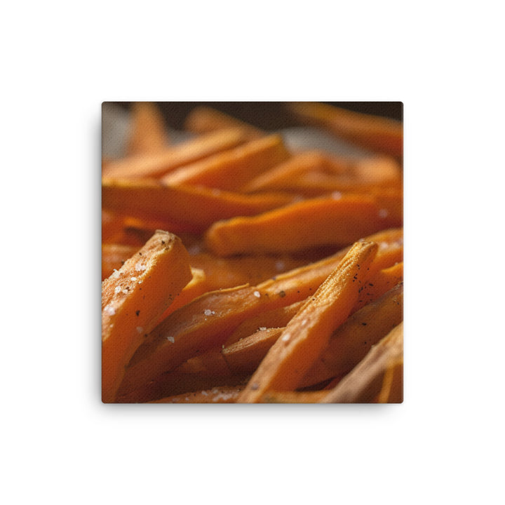 Sweet Potato Fries canvas - Posterfy.AI