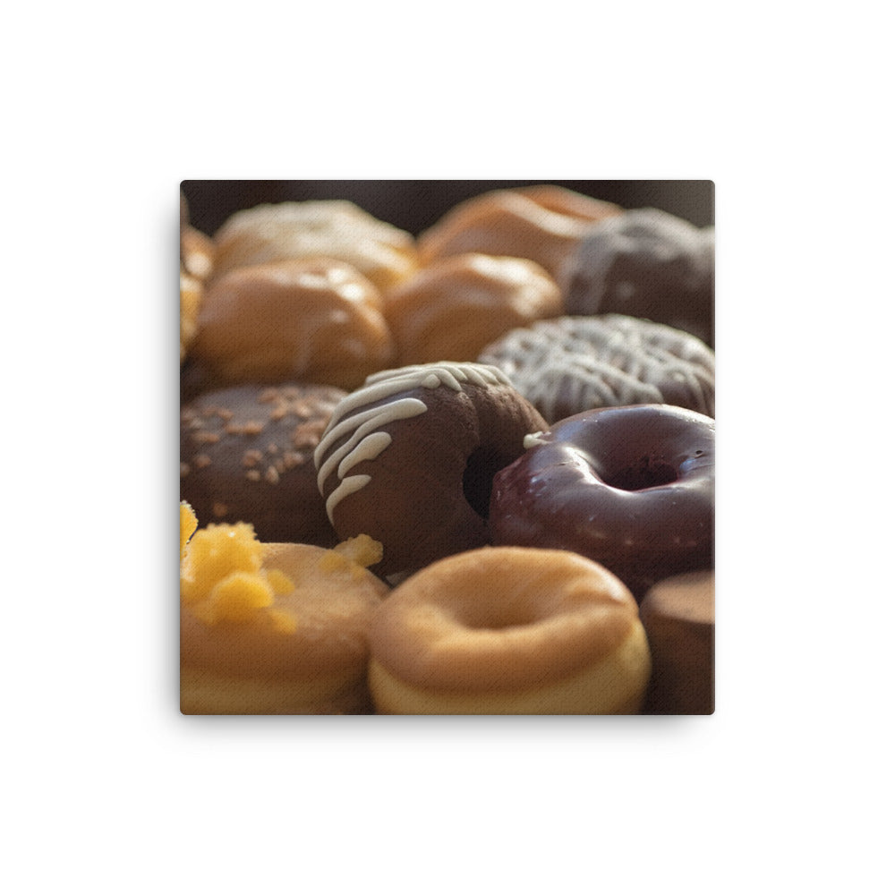 Assorted Pastries and Donut canvas - Posterfy.AI
