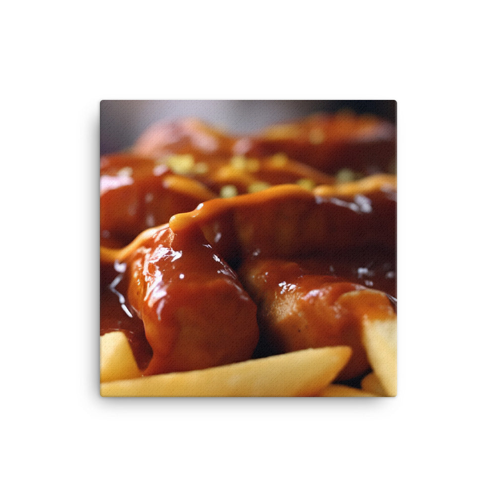 Currywurst canvas - Posterfy.AI