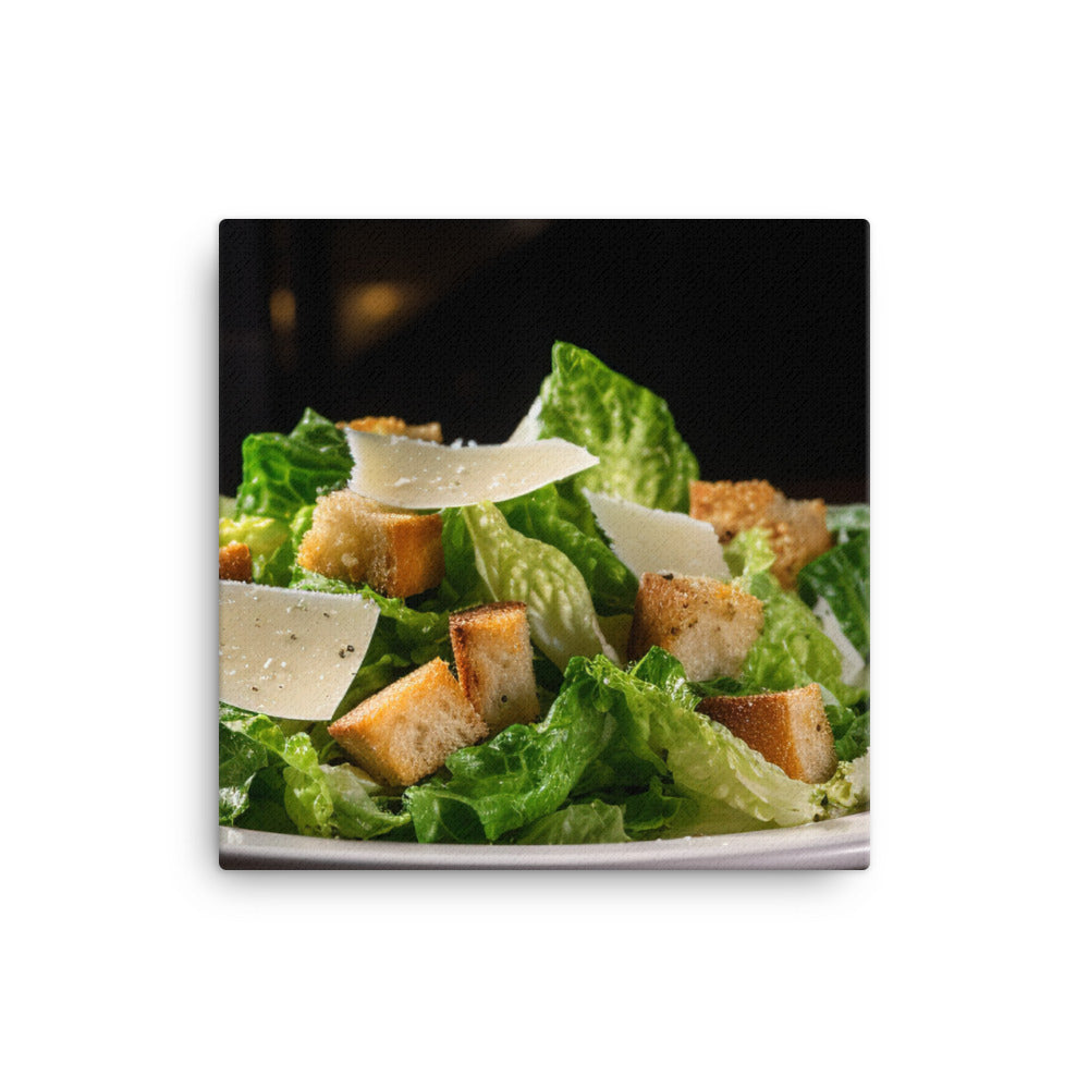 Classic Caesar Salad canvas - Posterfy.AI