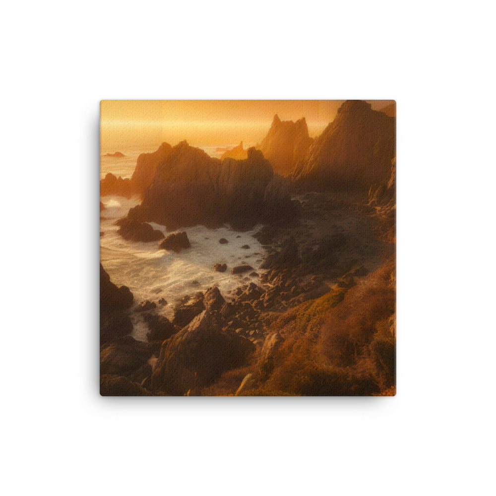 Warmth and Glow of Big Sur canvas - Posterfy.AI