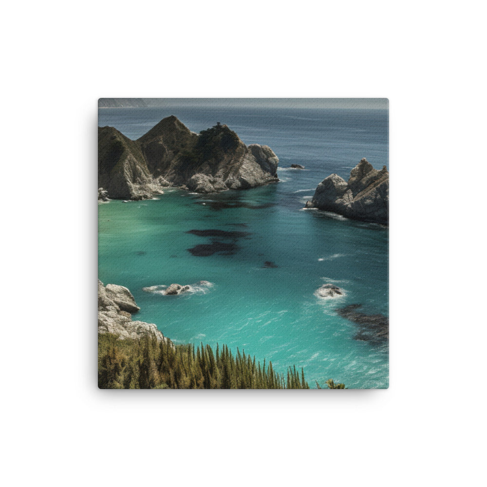 Coastal Majesty of Big Sur canvas - Posterfy.AI