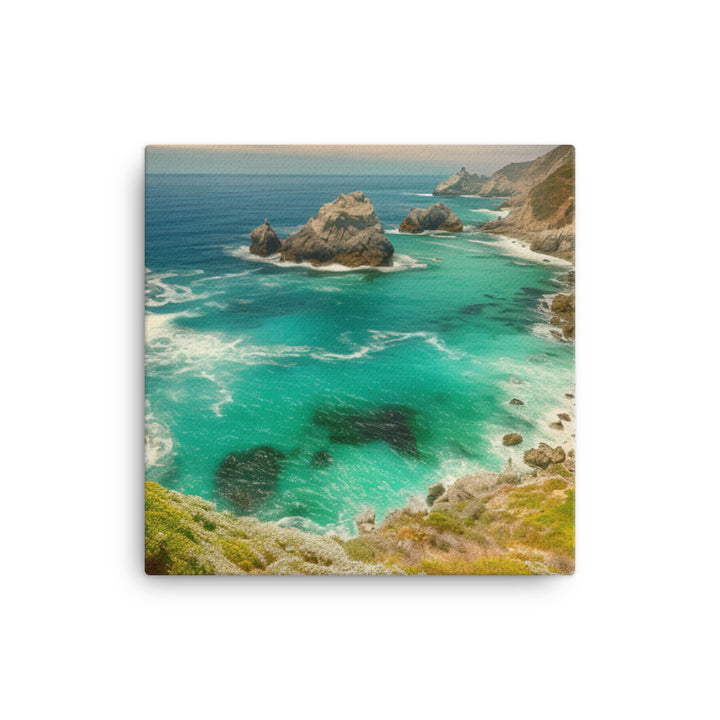 Coastal Majesty of Big Sur canvas - Posterfy.AI