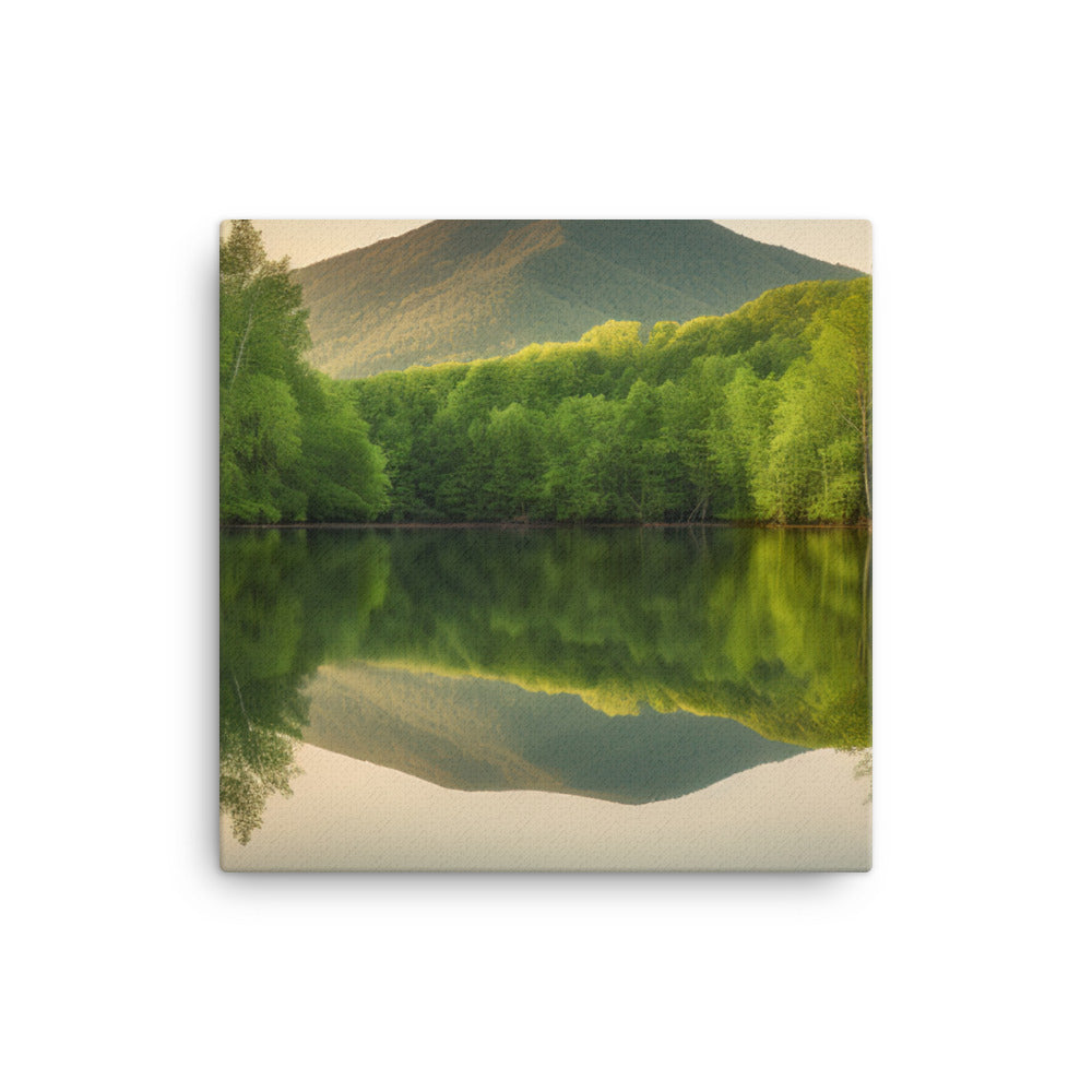 Great Smoky Mountains Lakes canvas - Posterfy.AI