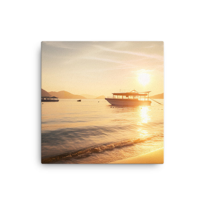 Golden Hours at Amanohashidate canvas - Posterfy.AI