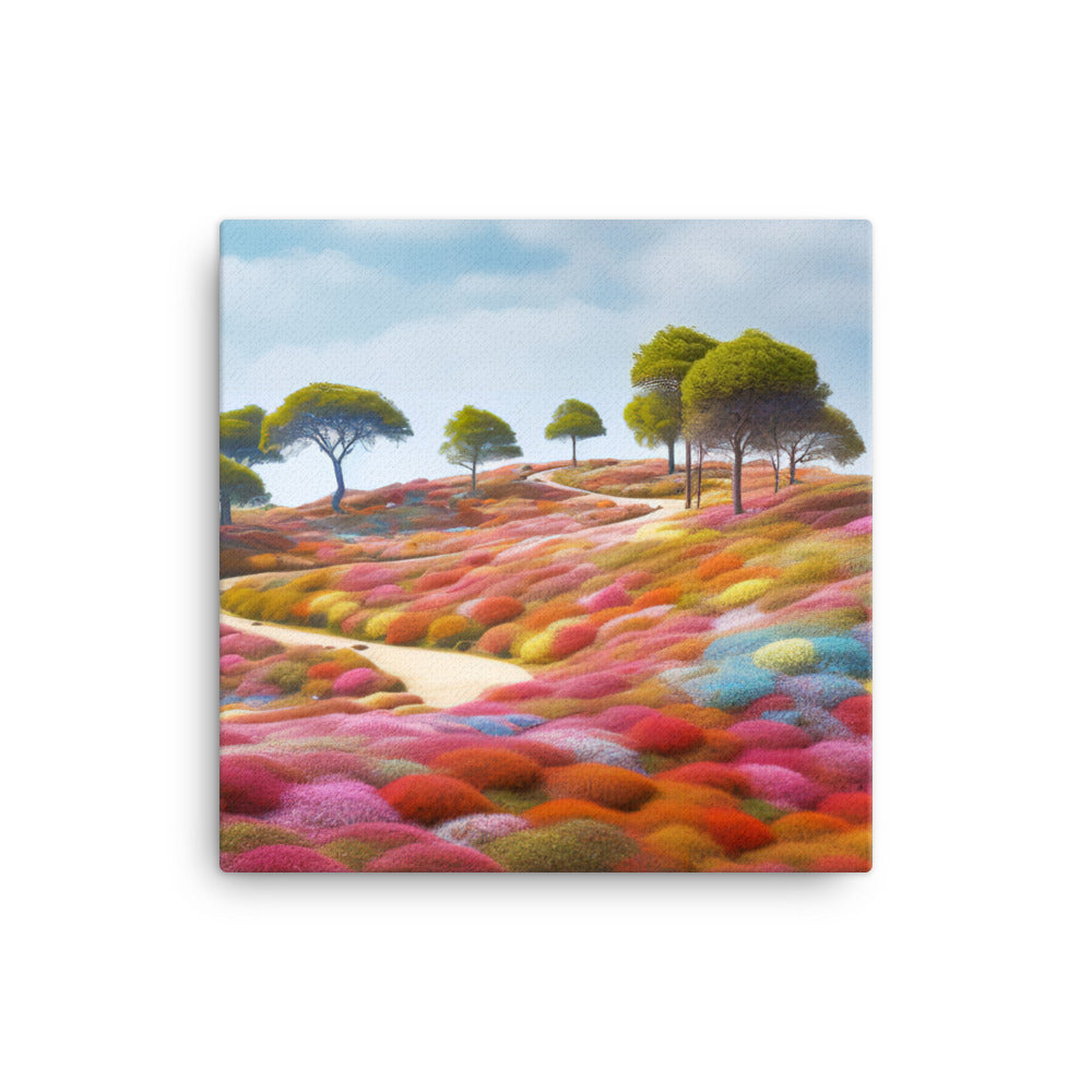 Hitachi Seaside Parks Floral Wonderland canvas - Posterfy.AI