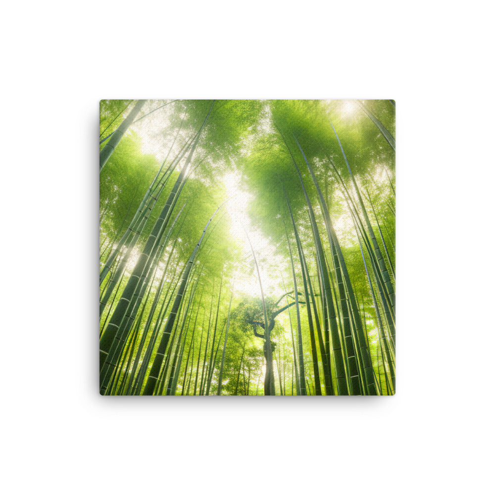 Arashiyama Bamboo Groves Serenity canvas - Posterfy.AI