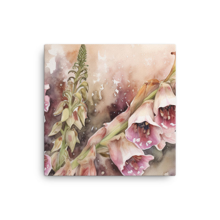 Whispering Foxgloves canvas - Posterfy.AI