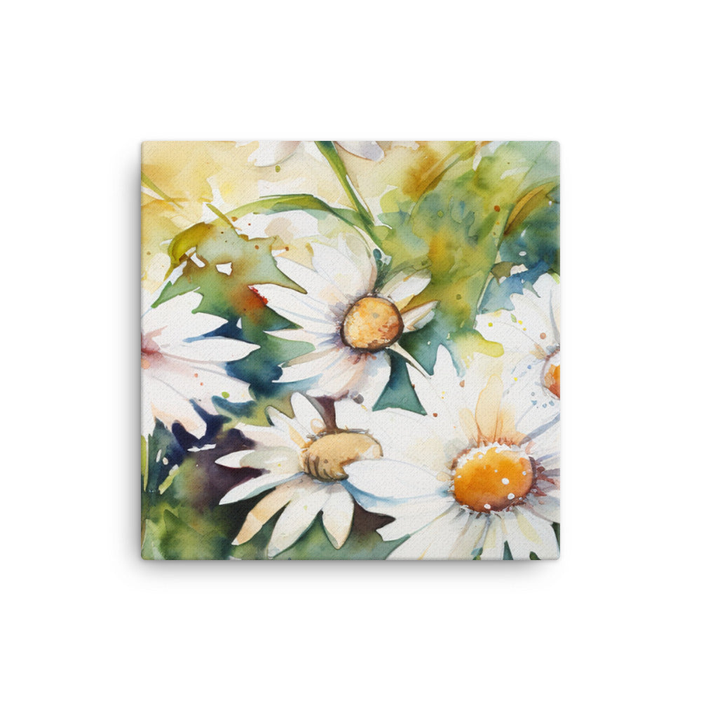 Dancing with Daisies canvas - Posterfy.AI