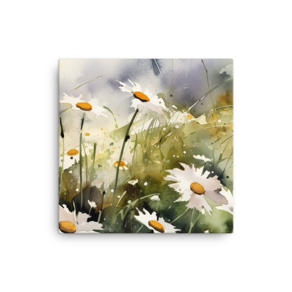 A Field of Daisies canvas - Posterfy.AI