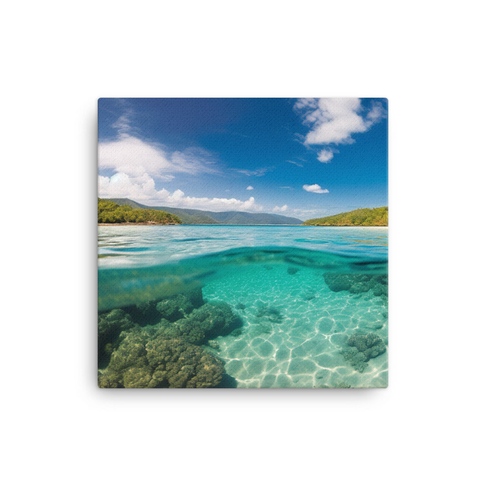 Great Barrier Reef canvas - Posterfy.AI