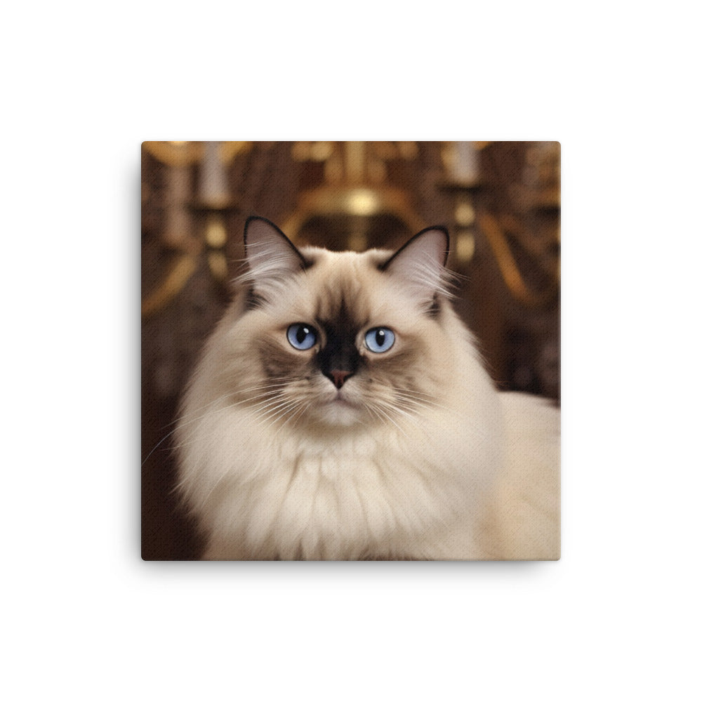 Birman Elegance canvas - Posterfy.AI