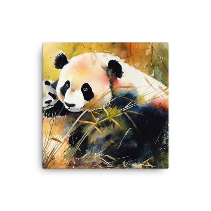 Pandas Love canvas - Posterfy.AI