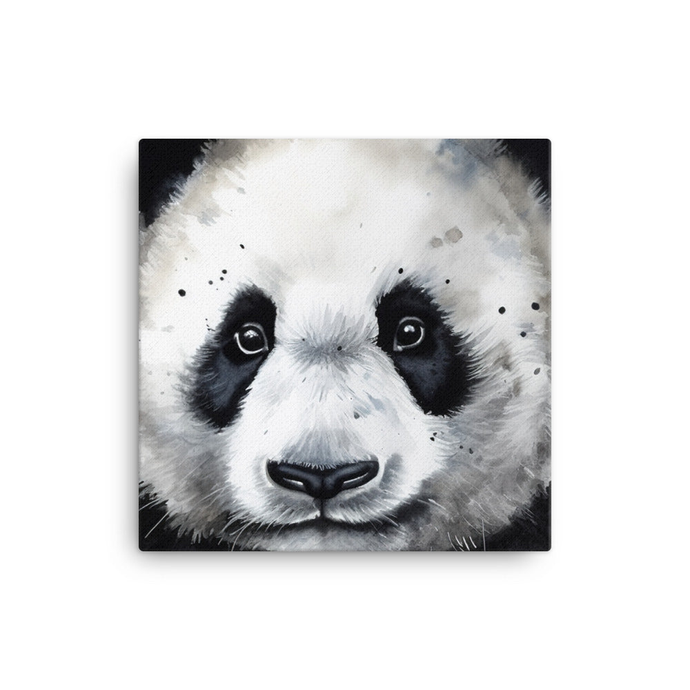 Panda Portrait canvas - Posterfy.AI