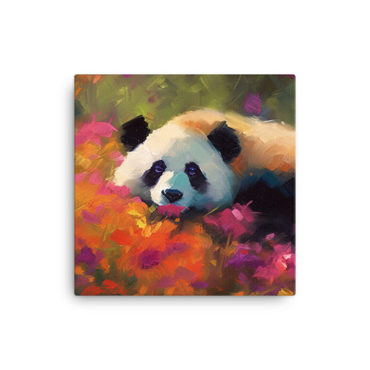 Panda Paradise canvas - Posterfy.AI