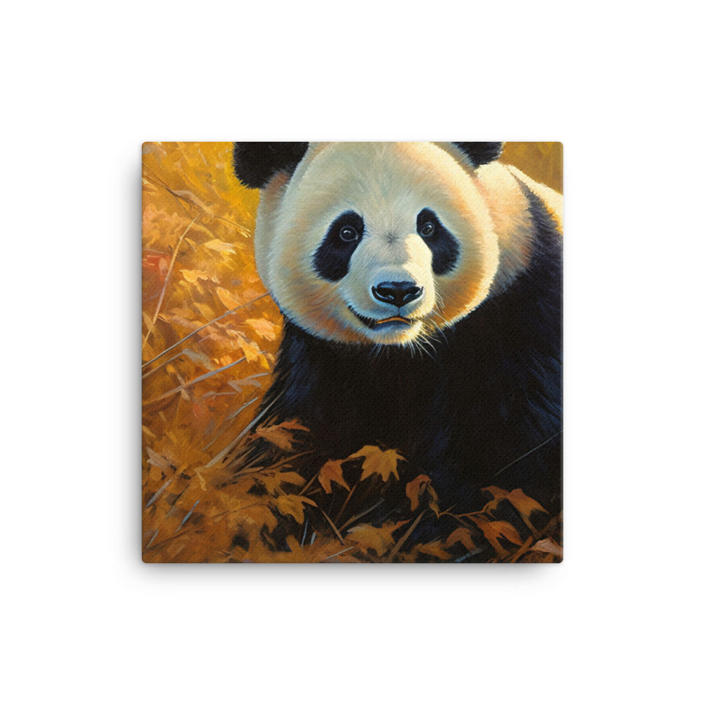 Majestic Panda canvas - Posterfy.AI