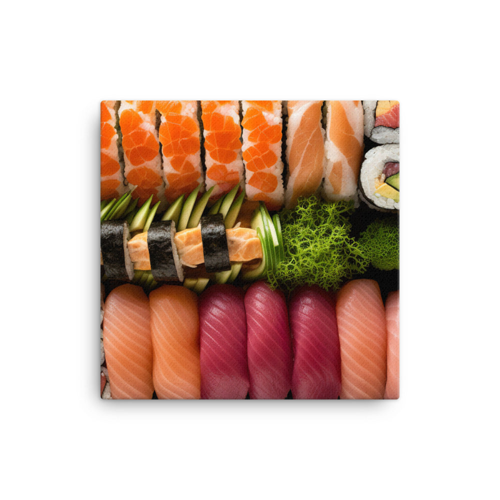 Sushi Platter canvas - Posterfy.AI