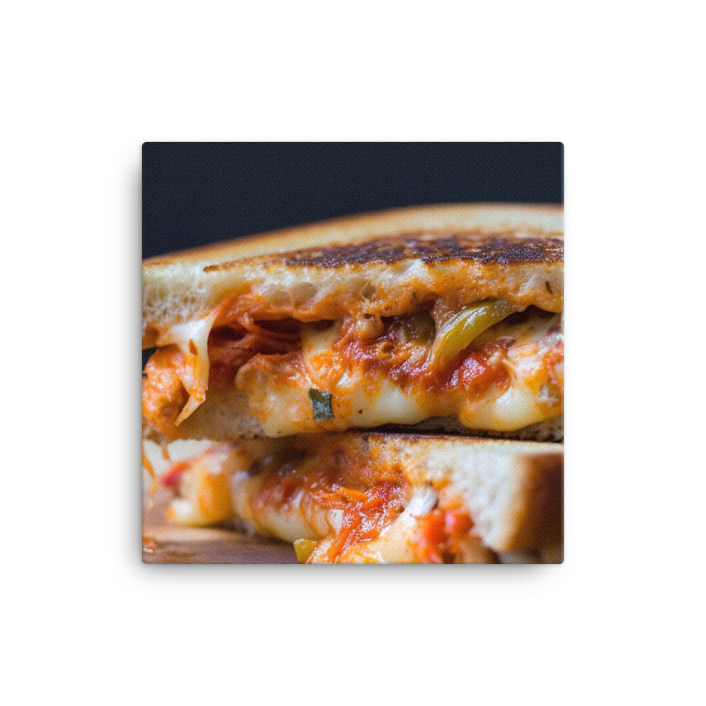 Kimchi Grilled Cheese canvas - Posterfy.AI