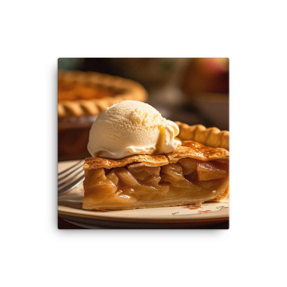 Classic American Apple Pie canvas - Posterfy.AI